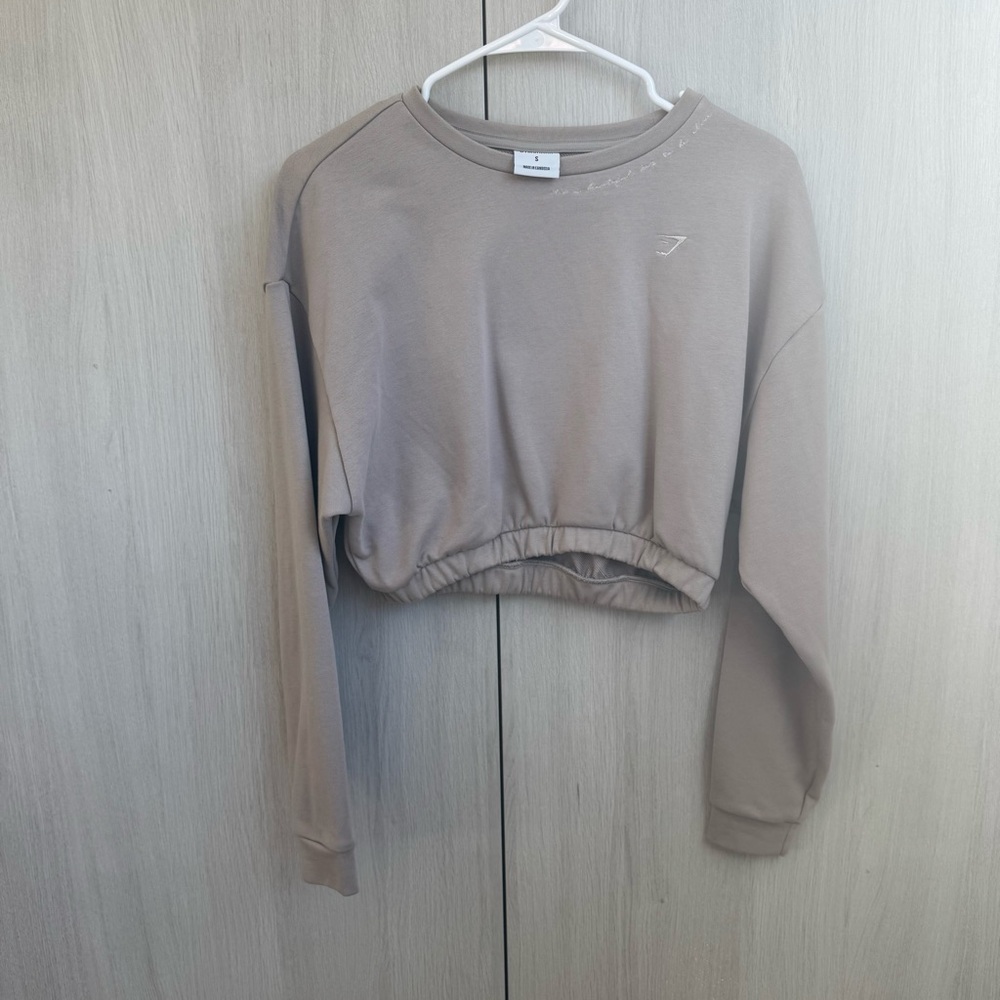 Gymshark Whitney Cropped Pullover Sweatshirt